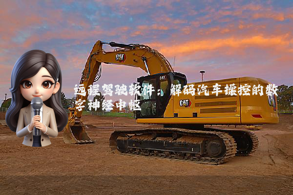 远程驾驶软件：解码汽车操控的数字神经中枢