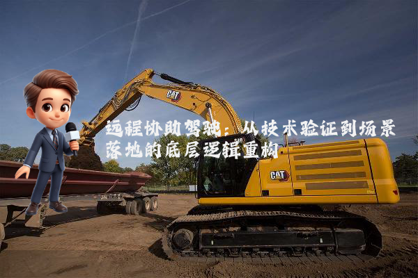 远程协助驾驶：从技术验证到场景落地的底层逻辑重构